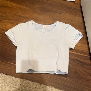 Aerie Light Blue Crop Top